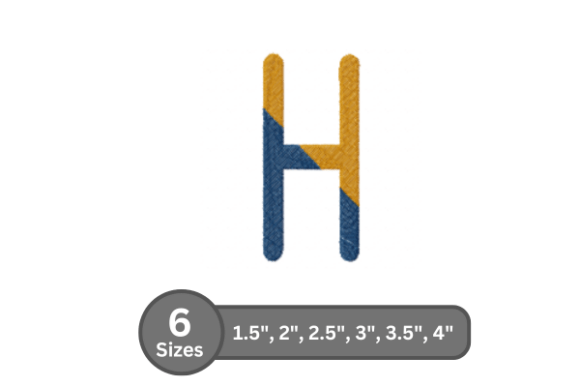 Chalk Split Alphabet -H: A Seasonal Embroidery Designer’s Review