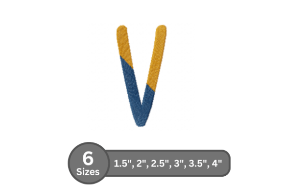 Chalk Split Alphabet -V: A Designer’s Review for Personalized Gifts