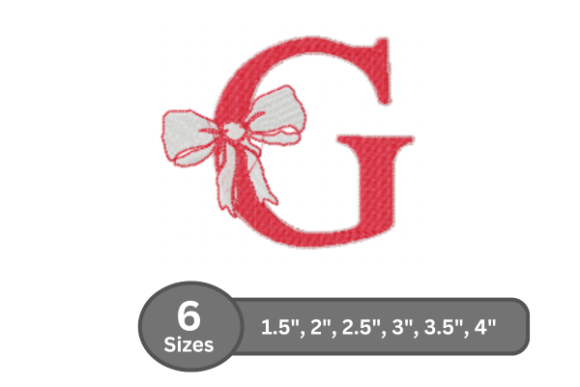 Cherry Knot Alphabet -G: A Stylish Embroidery Pick for Etsy Sellers