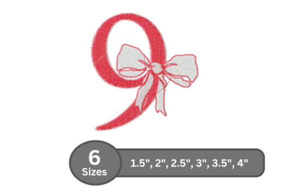 Cherry Knot Number - 9: A Stylish Monogram for Boutique Apparel