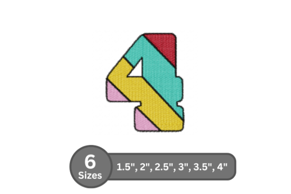 h1>Candy Stripe Number -4 Embroidery Font: A Designer’s Review for Boutique Sweatshirt Projects