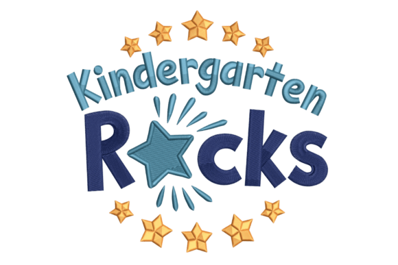 Kindergarten Rocks: A Designer’s Stitch-Out Review
