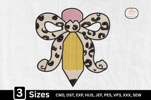 Leopard Coquette Pencil Teacher Bow Review