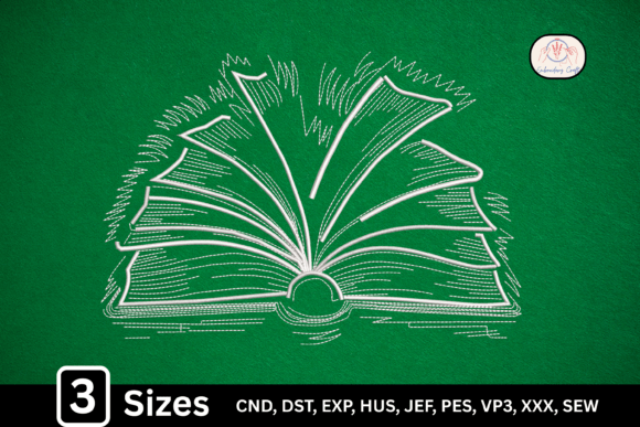 Line Art Book Lover Reading Open Book Review
